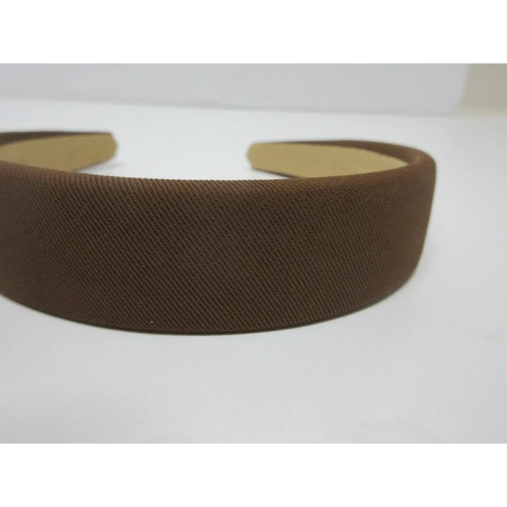 DRESHOW Wide Headbands Set Of 3 Women Beige Black Cream Solid Non Slip Classic